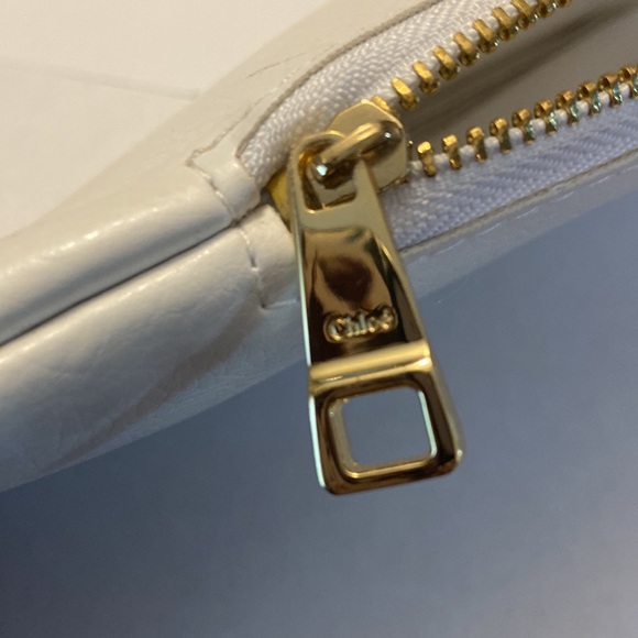 NWOT Chloe Rose Gold Clear CE635S Sunglasses with Case - Picture 5 of 10